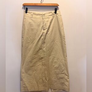 Gap Khaki Long Women's Skirt
